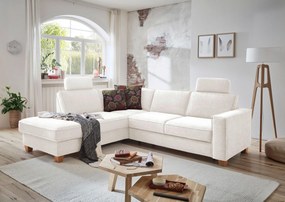 XXXLutz ROHOVÁ SEDAČKA, textil, krémová Sit & More - Sedačky - 000144005816