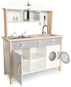 Drevená kuchynka XXL pre deti ECOTOYS