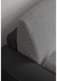 Tmavosivá rozkladacia pohovka 237 cm Wilson – Miuform