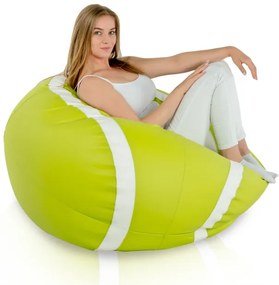 Sedací vak tenis ekokoža