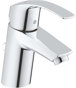 GROHE Eurosmart páková umývadlová batéria s odtokovou súpravou s tiahlom, výška výtoku 61 mm, chróm, 23788002