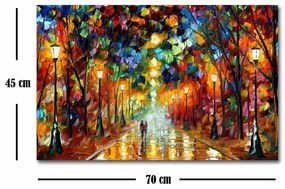 Nástenná reprodukcia na plátne Leonid Afremov, 70 × 45 cm