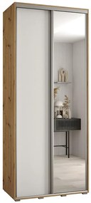 Skriňa 45 Canaris 3 110 artisan/biela/silver