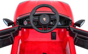 Elektrické autíčko Porsche Cayenne červené