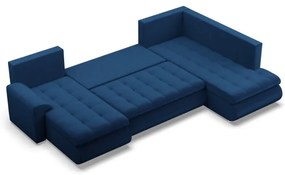 Sedacia súprava FORESTA Kronos v tvare U, pravá granátová