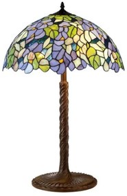 Kolekcia vitrážové Tiffany lampy vzor AMAZONIT