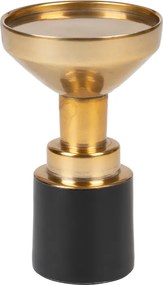 Zuiver Glam farebné svietniky - Čierna, 14 cm