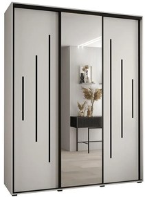 Skriňa 45 Canaris 13 190 biela/čierna