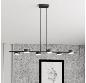 Luster na lanku SORA 6xGX53/12W/230V čierna
