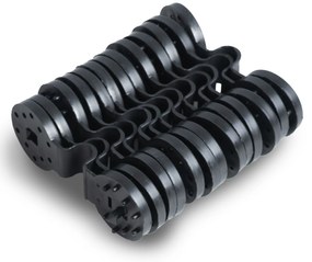 Tieniaca sieť 1,5x50 m 110g/m2 + 50 svoriek PLONOS 454300 - sivá