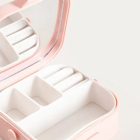 Šperkovnica NUVIA ružová 763724