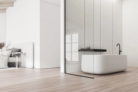 Rea Rea, kúpeľňová polica 60cm, SF02, čierna matná, REA-06010