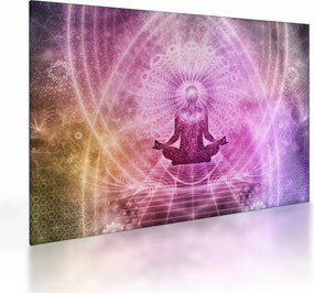 Sklenený obraz meditácie (70x50 cm)