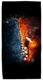 Sablio Uterák Ohnivý saxofón - 30x50 cm