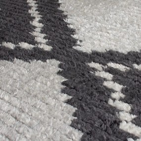 Flair Rugs koberce Kusový koberec Domino Zaid Berber Monochrome - 160x230 cm