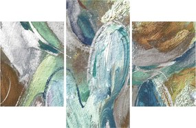 Obraz - Abstraktné maľba postavy (90x60 cm)