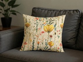 Mikroflanelová obliečka na vankúš RIVEMA 40x50 cm, farebná