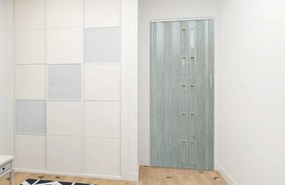Skladacie dvere 005S imitácia betónu 80 cm