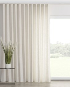 Zaves s riasením WAVE farba produktu krémová látka zapletaná