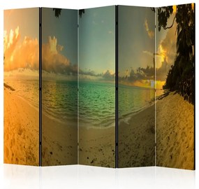 Artgeist Paraván - Sunset in Tahiti II [Room Dividers]
