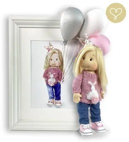 Nástěnná malba “Lejla”