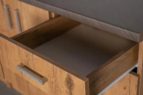 Kuchynská linka Monika 150, dub lancelot