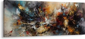 Obraz - Abstraktná grafika (120x50 cm)