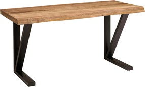 XXXLutz PÍSACÍ STÔL, prírodná farba, čierna, 160/80/76 cm Livetastic - Online Only kancelárie - 002193004601