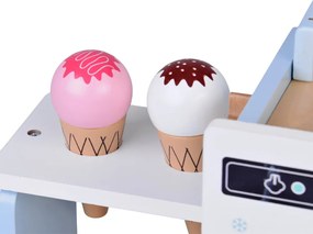 Drevená sada KAVIAREŇ a ZMRZLINÁREŇ pre deti - dezerty a zmrzlina ZA5937