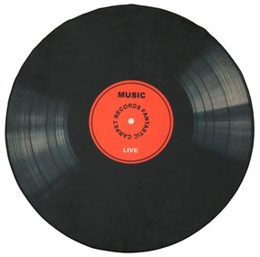 Mujkoberec Original Kusový koberec Vinylová doska - 150x150 (priemer) kruh cm