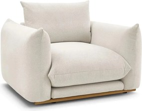 Krémové kreslo Ernest – Bobochic Paris