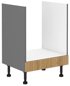 Kuchynská skrinka AVA dub artisan/antracitová 60dg bb