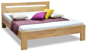 DREVONA Manželská posteľ z masívu buk 180x200 MATE
