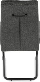 Jedálenská stolička sivá DCL-P3107 GREY2