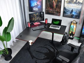 PC stolík Matts C (čierna). Vlastná spoľahlivá doprava až k Vám domov. 1109785