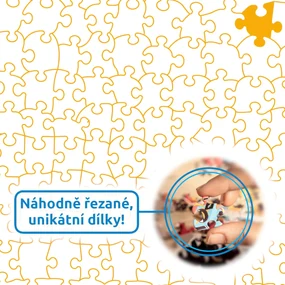 Brain Tree Puzzle Ružovo prestreté 1000 dielikov