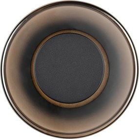 Matne čierne LED nástenné svietidlo so stmievačom ø 22 cm Celeste – Trio