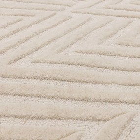 Krémovobiely vlnený koberec 160x230 cm Hague – Asiatic Carpets