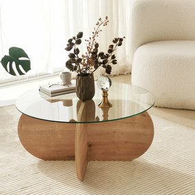 Konferenčný stolík Bubble Sapphire Oak