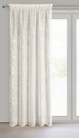 ZÁCLONA NA PÁSKE MIA 140X270 CM VZOROVANÁ