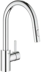 Kuchynská batéria so sprškou GROHE Eurosmart Cosmopolitan chrómová 31481001