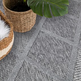 Dekorstudio Terasový behúň SANTORINI - 457 antracitový