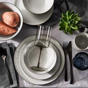 KINGS Príbory matné set 4 ks – čierna