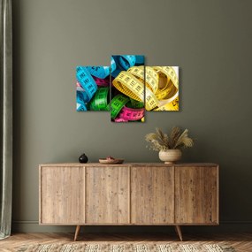 Obraz farebných metrov (90x60 cm)
