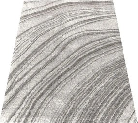 DY Sivý koberec s abstraktným vzorom Serenity 02 Rozmer: 200x290 cm