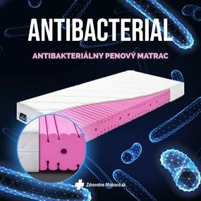 BENAB RED MOON ANTIBACTERIAL antibakteriálny matrac 180x200 cm Poťah Tencel