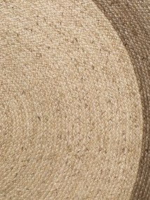 Hanse Home, Kusový koberec Jutta 106224 Natur Ivory/Grey/Beige kruh, 100x100 (priemer) kruh, béžová, chodba / predsieň