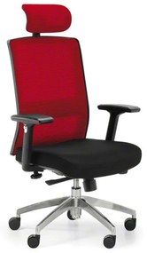 Kancelárska stolička ALTA MF, červená