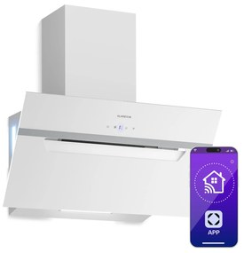 Klarstein BigBite šikmý digestor | režim odsávania vzduchu a recirkulácie | bezpečnostné sklo | 417 m³/h | 60 cm