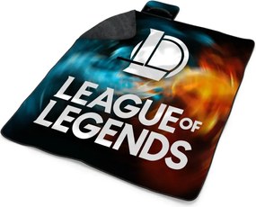 Sablio Plážová deka League of Legends Glow: 200x140 cm